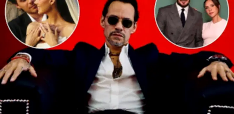 Marc Anthony rompe el silencio sobre su rol en el drama familiar de los Beckham
