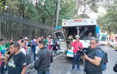Accidente de peregrinos en Constituyentes tras visita a la Basílica de Guadalupe