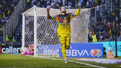 América golea 4-0 al Puebla con estreno de Veiga y asciende a puestos de Liguilla