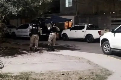 Autoridades ejecutan cateo por narcóticos en Escobedo, Nuevo León