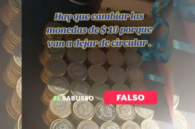 Banxico desmiente rumor viral: monedas de 10 pesos NO dejarán de circular