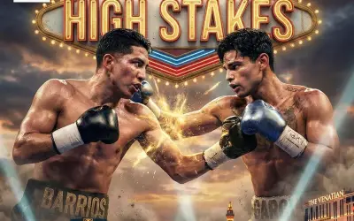 Barrios vs García: El Azteca defiende su cinturón ante KingRy en una noche de boxeo estelar