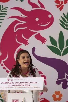 Brugada Fija Meta de Inmunidad Colectiva en CDMX Tras 217 Casos de Sarampión