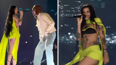 Cazzu hace historia como invitada de honor de Bad Bunny en el Estadio River Plate