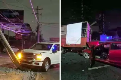 Choques Nocturnos en Garza Sada: Un Escenario de Riesgo Constante