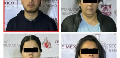 Cuatro presuntos integrantes de La Unión Tepito detenidos en cateo de la Cuauhtémoc