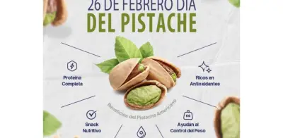 Día Mundial del Pistache: Descubre el Potencial Nutricional de este Fruto Seco