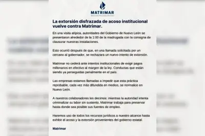 Denuncian intento de extorsión por parte del Estado en Nuevo León