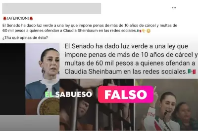 Desmienten falsa ley que penaliza críticas a Sheinbaum en redes sociales