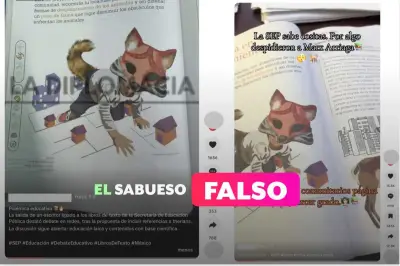 Desmienten que libros de la SEP incluyan contenido sobre 'therians' en dinámica animal