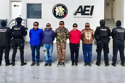 Detienen a Cinco Integrantes de una Peligrosa Célula Delictiva en Operativo