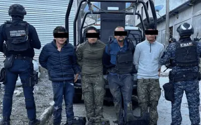 Detienen a cuatro presuntos sicarios del CNG en Chiapas por amenazas a autoridades