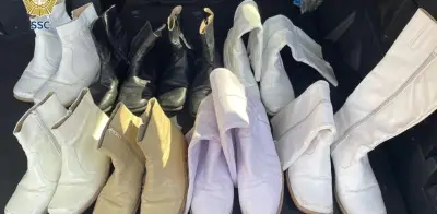 Detienen a cubano por robo de 8 pares de botas de piel en Venustiano Carranza