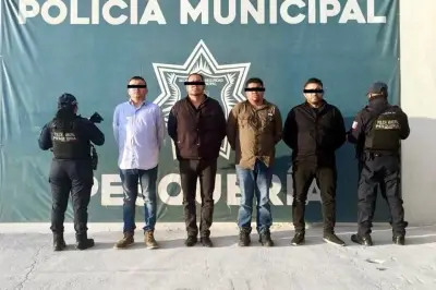 Detienen a falsos empleados por extorsión en Pesquería, Nuevo León