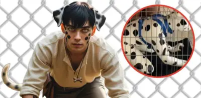 El caso de Pablo, el Therian 'dálmata acuarela' que busca hogar en México