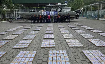 EU y Colombia interceptan submarino narco con 10 toneladas de cocaína en operación conjunta
