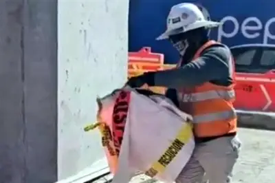 Fuerza Civil retira sellos de columna de Línea 6 del Metro en CDMX