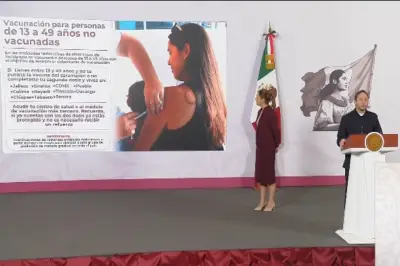 Gobierno Federal Lanza Plan de Vacunación Masiva Contra Sarampión en 11 Estados