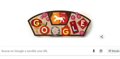 Google celebra el Año Nuevo Chino 2026 con un doodle especial del Caballo de Fuego