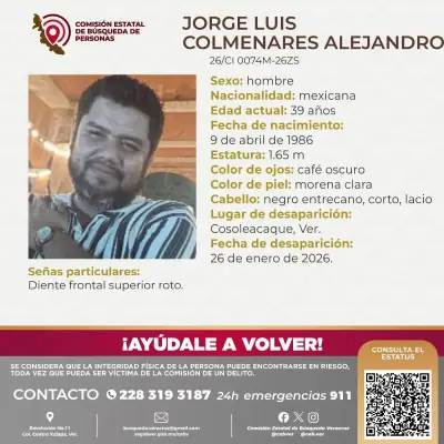 Identifican en fosa clandestina de Jáltipan a empresario desaparecido en Veracruz