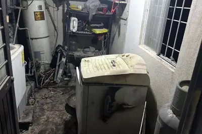 Incendio en Monterrey deja a una persona con graves quemaduras tras explosión