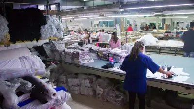 Industria mexicana crece en diciembre 2025, pero sector textil y confección se desploma