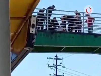 Intervención en Picacho-Ajusco: Rescatan a persona en riesgo de suicidio en puente