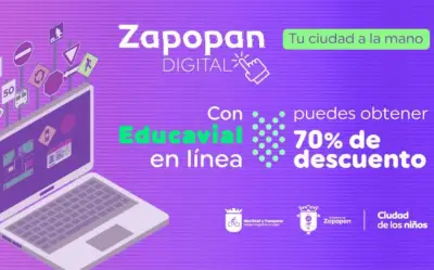 Jalisco: Descuentos de hasta 80% en multas Clave V con cursos de sensibilización vial