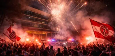 Madrugada de Cohetes: La Irreverente altera descanso del América antes del Clásico