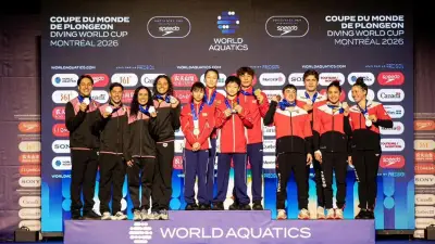 México conquista la plata en equipo mixto de la Copa Mundial de Clavados Montreal 2026