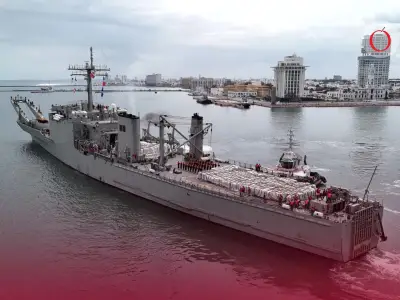 México envía segundo cargamento humanitario a Cuba desde Veracruz con 1,200 toneladas