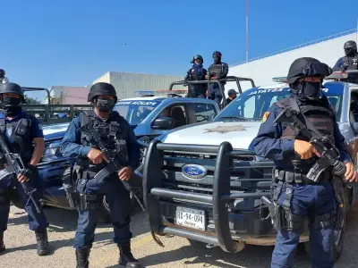 Oaxaca despliega mil elementos y filtros de seguridad tras bloqueos criminales