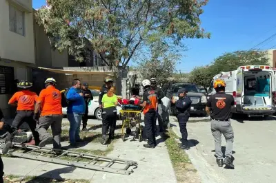 Obrero sufre graves heridas tras caída de 5 metros en obra de construcción