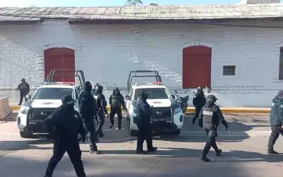 Operativo en Cruz Azul deja 33 detenidos y policías lesionados en Hidalgo