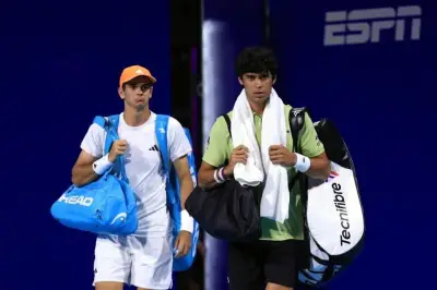 Pacheco se despide del Abierto Mexicano de Tenis tras caer en semifinales de dobles