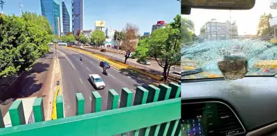 Pedradas mortales en Circuito Interior: un muerto y cuatro agredidos en San Miguel Chapultepec