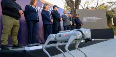 Perros robot patrullarán el Estadio Monterrey durante el Mundial 2026