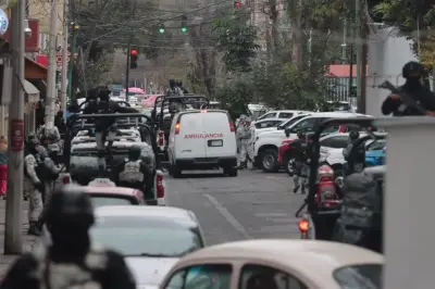 Reportan llegada de restos de 'El Mencho' a la Fiscalía de Michoacán