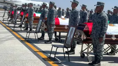 Sedena rinde honores fúnebres a militares caídos en Jalisco en emotiva ceremonia en Zapopan