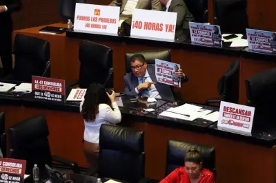 Senado Mexicano Aprueba en lo General la Jornada Laboral de 40 Horas Semanales