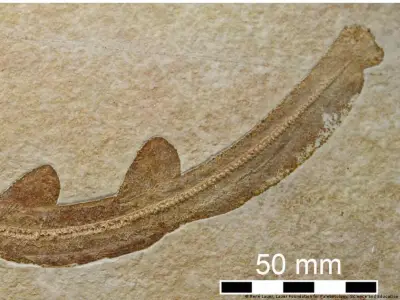 Tiburón prehistórico con 'bigote' desafía la evolución conocida de los escualos