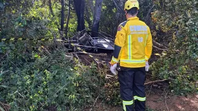 Tragedia en Brasil: Hombre salta de globo aerostático en llamas con familia a bordo