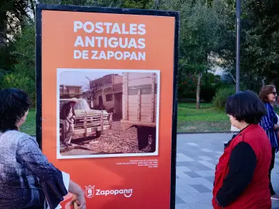 Zapopan inaugura exposición 'Postales Antiguas' con fotografías ciudadanas del siglo XIX a 1979