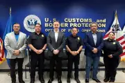 Adrián de la Garza Recorre el Puerto Comercial de Laredo en Visita de Inspección