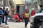 Albañil en estado grave tras accidente en obra por derrumbe de rina