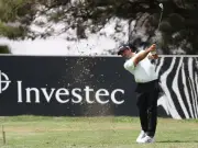 Alejandro del Rey lidera junto a tres rivales en el inicio del South African Open