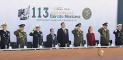 Armenta conmemora 113 Aniversario del Ejército Mexicano junto a Sheinbaum