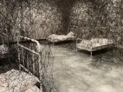 Arte transformador: exposiciones londinenses con hilos y ropa usada exploran la vida humana