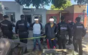 Aseguran bodega de motocicletas robadas en Tlajomulco, Jalisco; detienen a dos presuntos robamotos