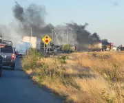 Ataque con drones y explosivos hiere a policía en frontera de Tamaulipas